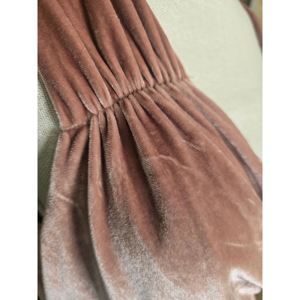 NWT Grace Karin Velvet Midi Dress XL Dusty Rose Wedding Guest Cocktail Dress - Picture 4 of 8